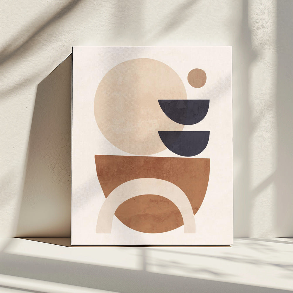 Abstract Minimal Shapes | Canvas