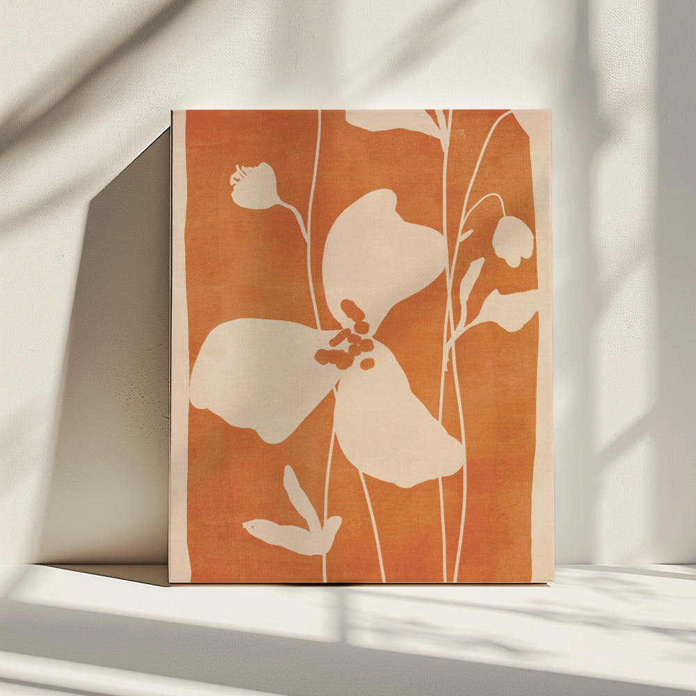 Abstract Minimal Flowers | Canvas