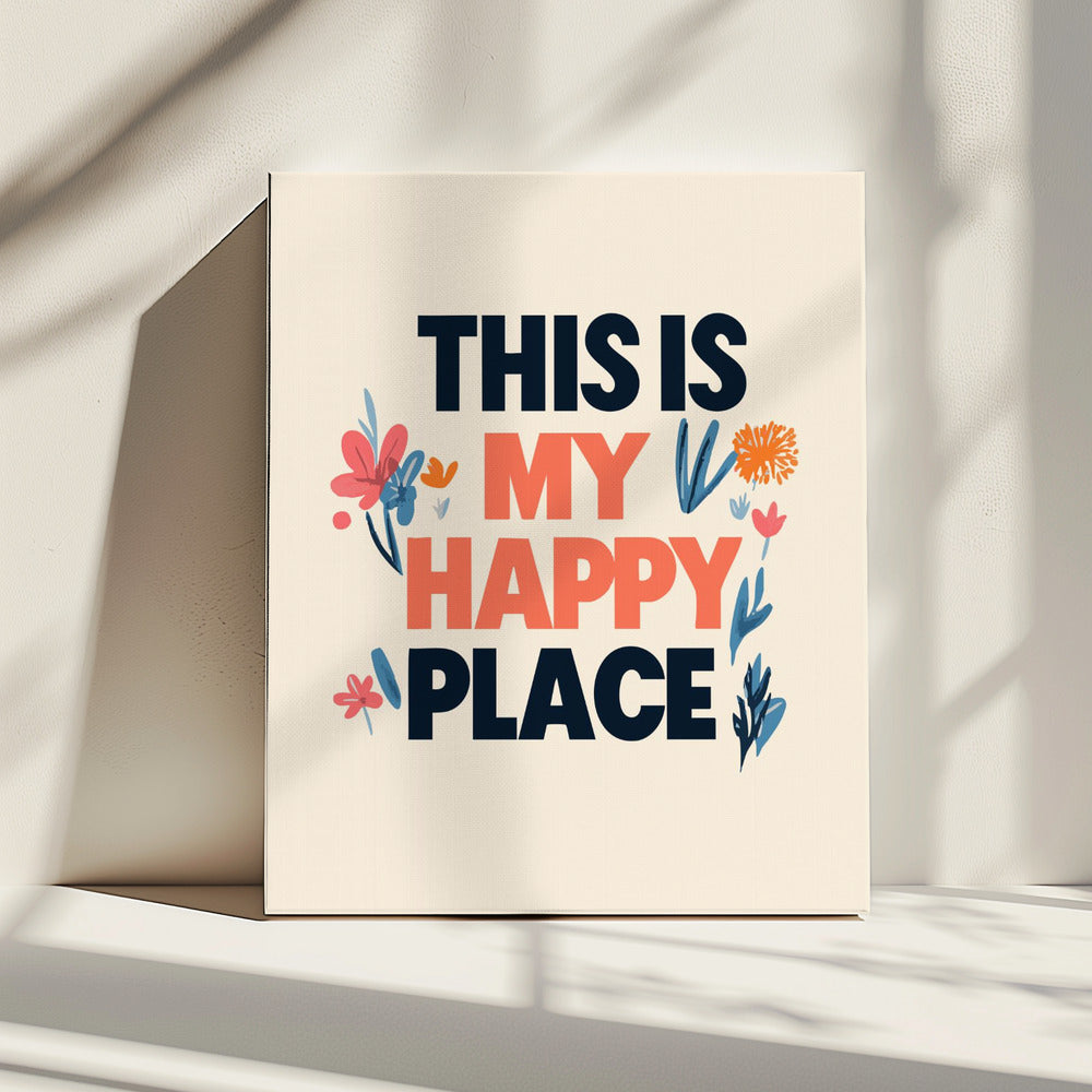 This Is My Happy Place | Canvas