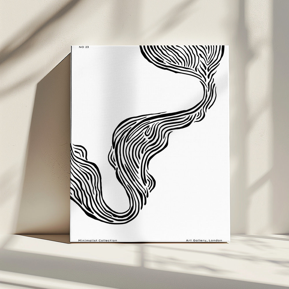 Flowing Lines | Canvas