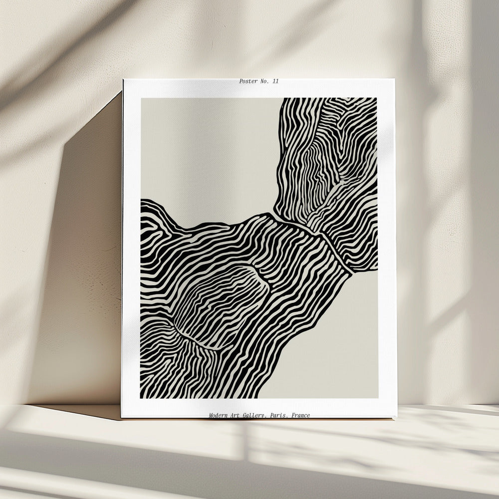 Flowing Contours | Canvas