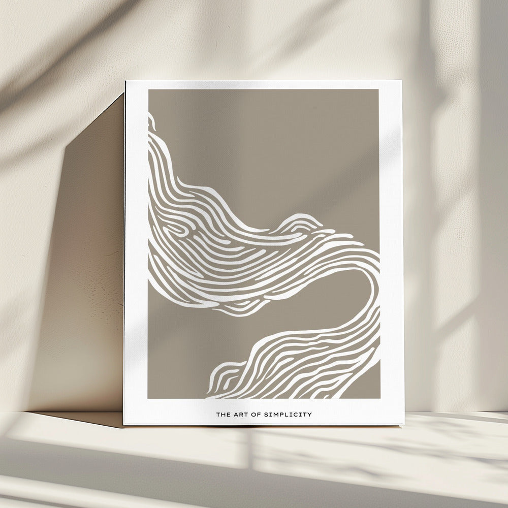 Flowing Lines | Canvas