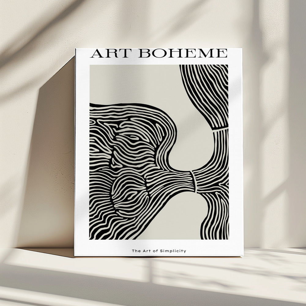 Flowing Stripes | Canvas