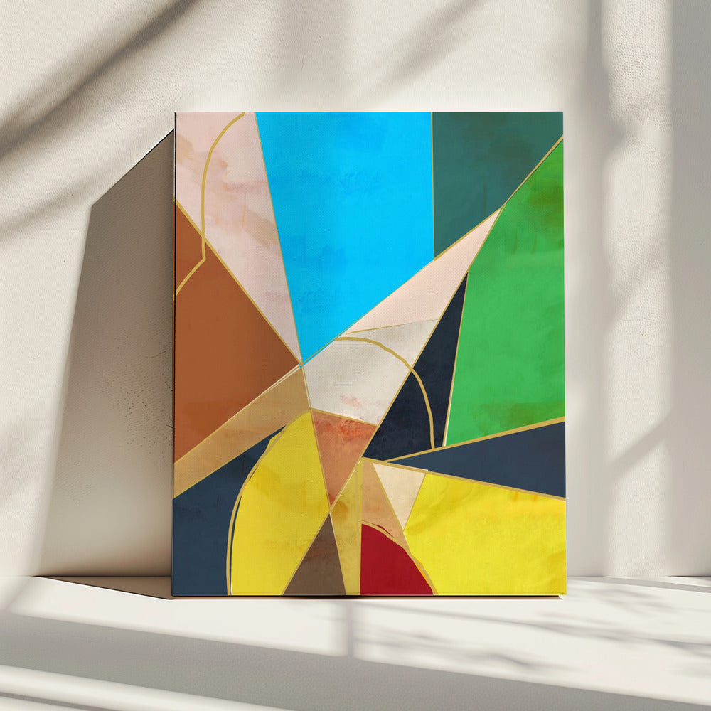 Colorful Geometric Shapes | Canvas