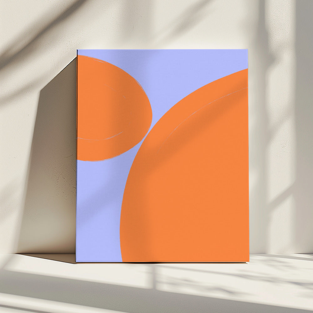 Orange Harmony Bliss | Canvas