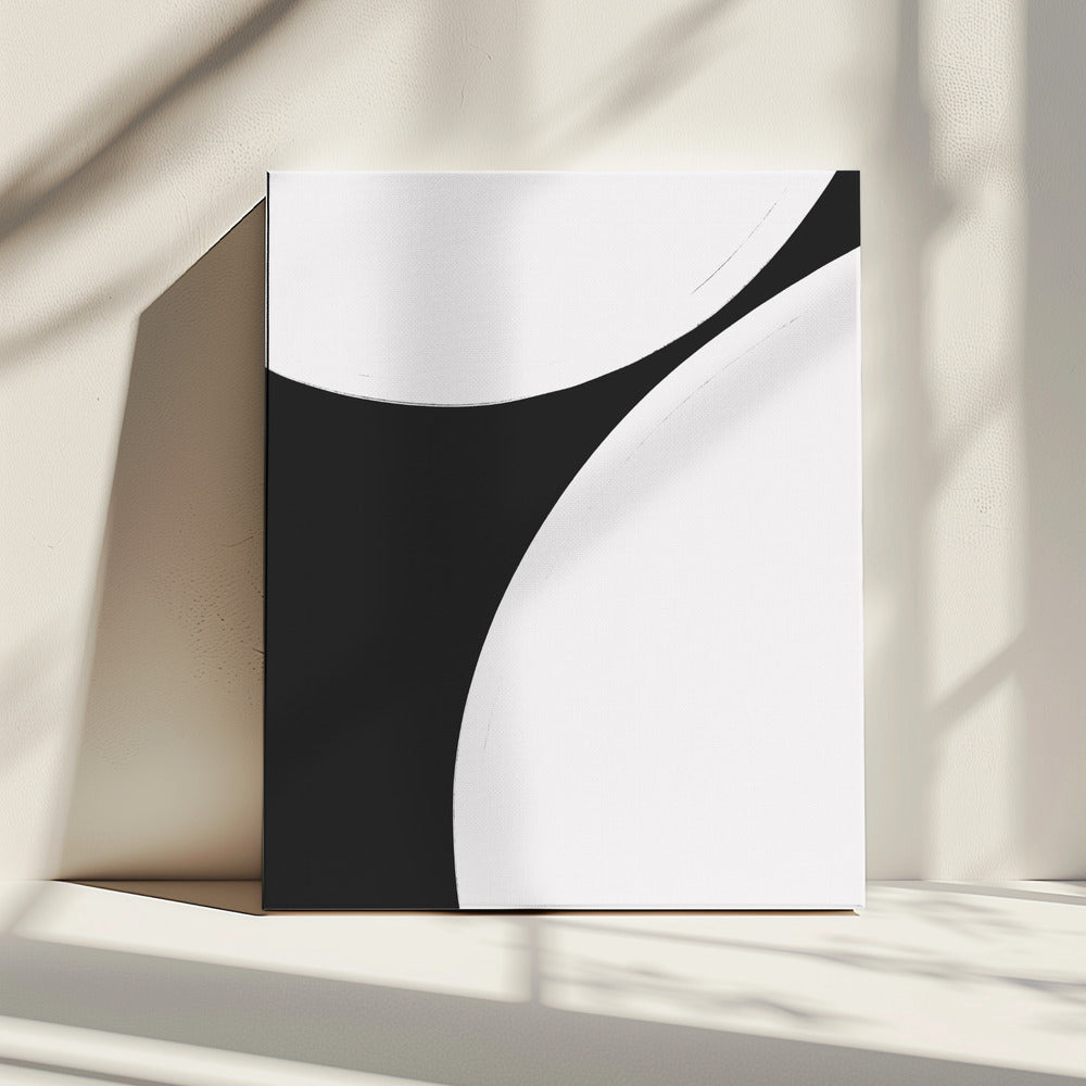 Monochrome Harmony | Canvas