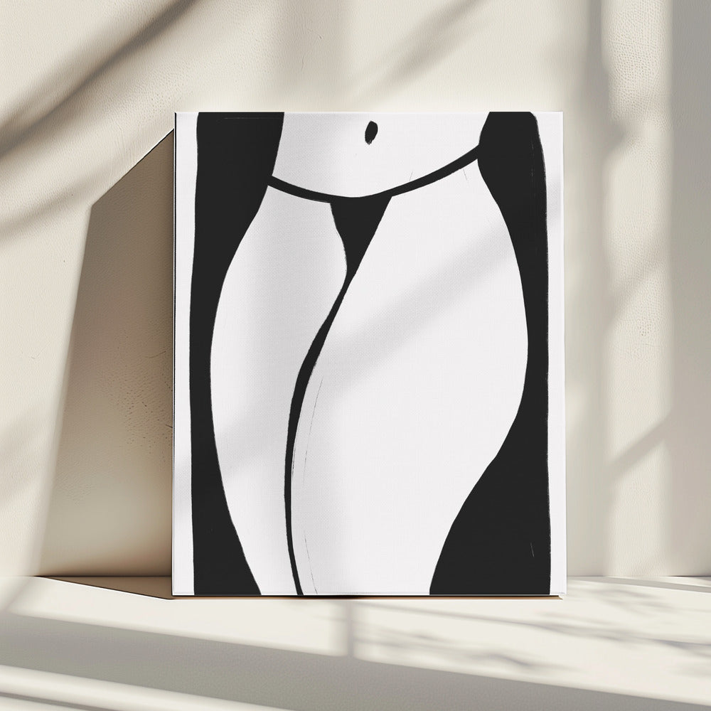 Curved Silhouette | Canvas