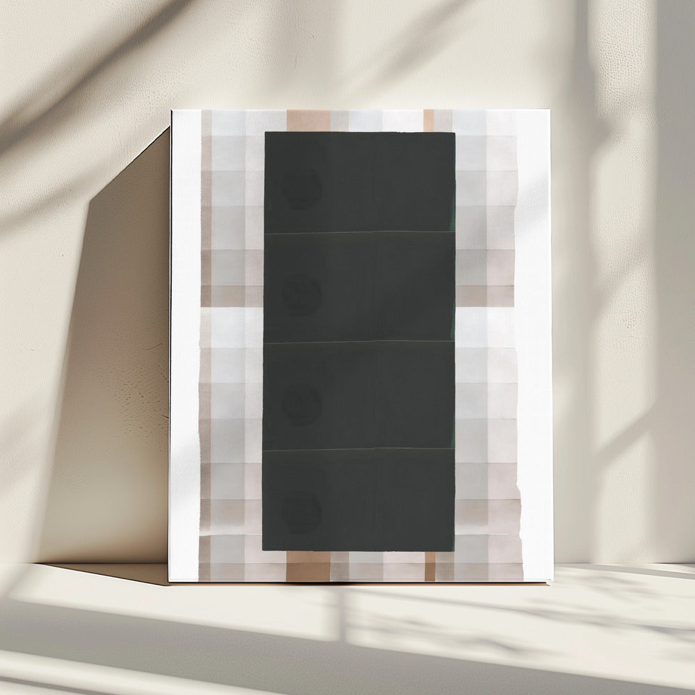 Monochrome Mosaic | Canvas