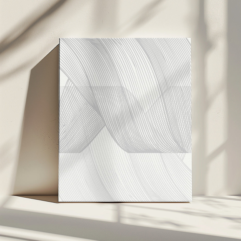 Abstract Line Wave | Canvas