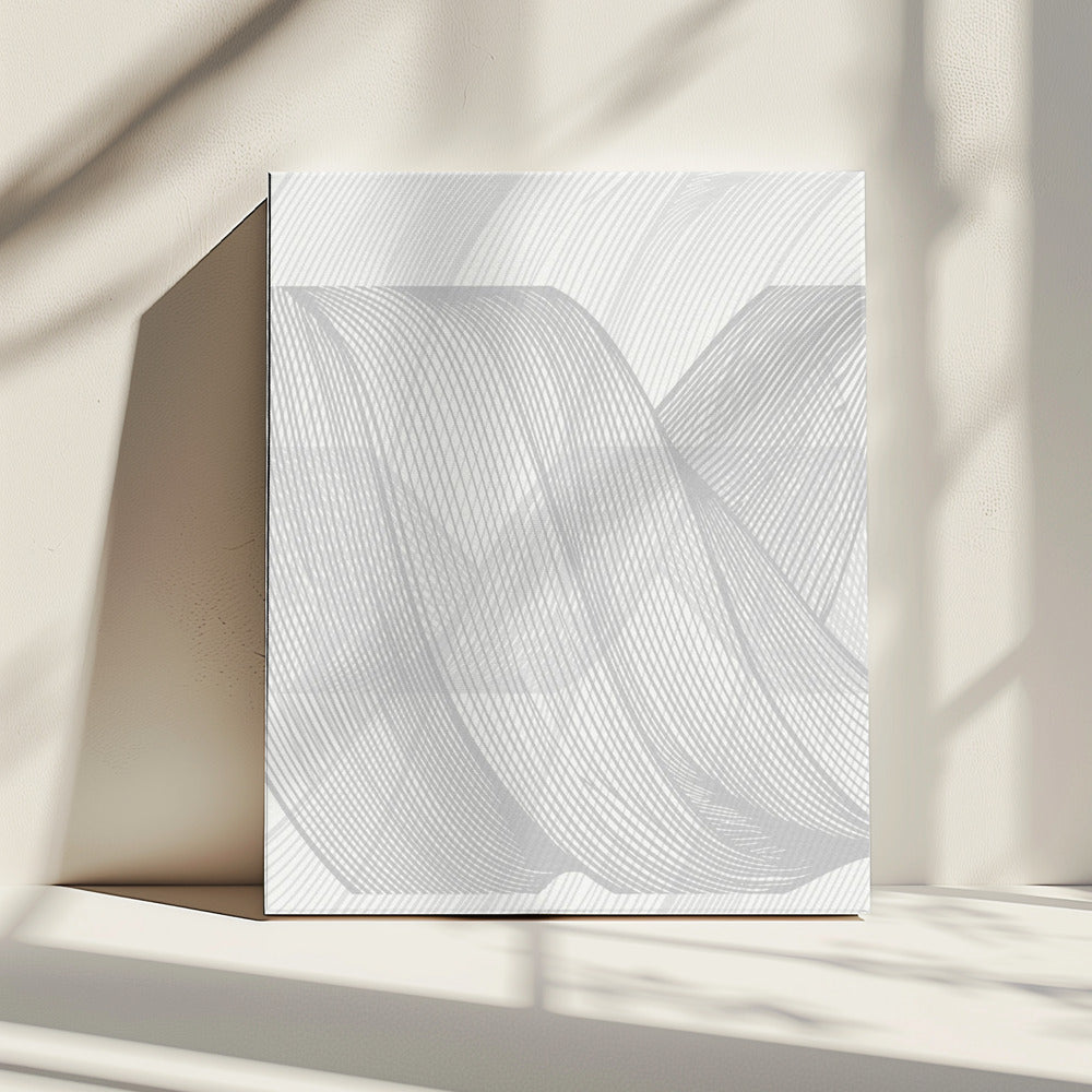 Abstract Line Wave | Canvas