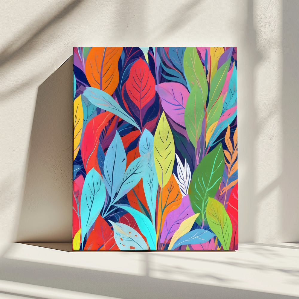 Colorful Leaves Forest | Canvas