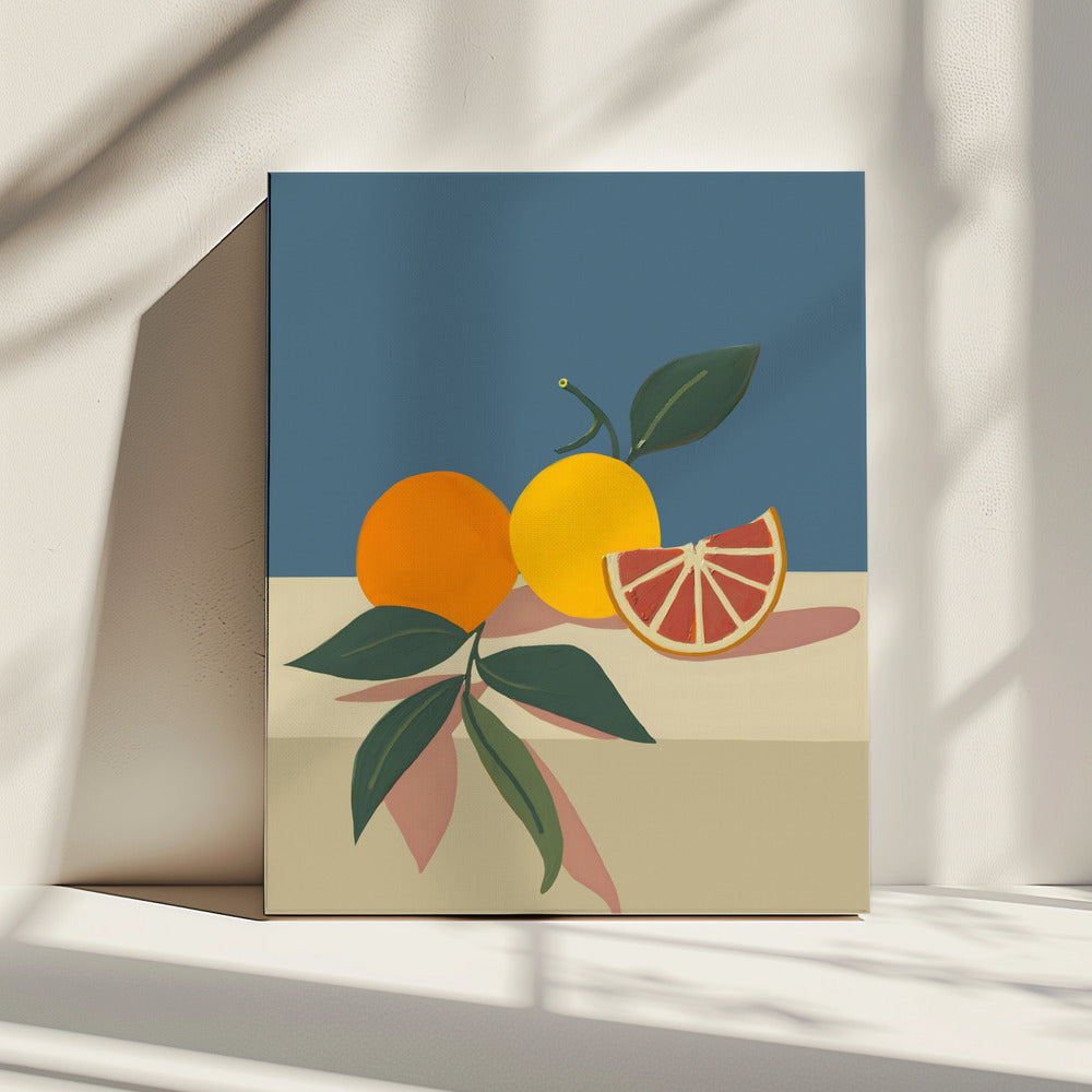 Orange and Yellow Citrus Fruits | Canvas