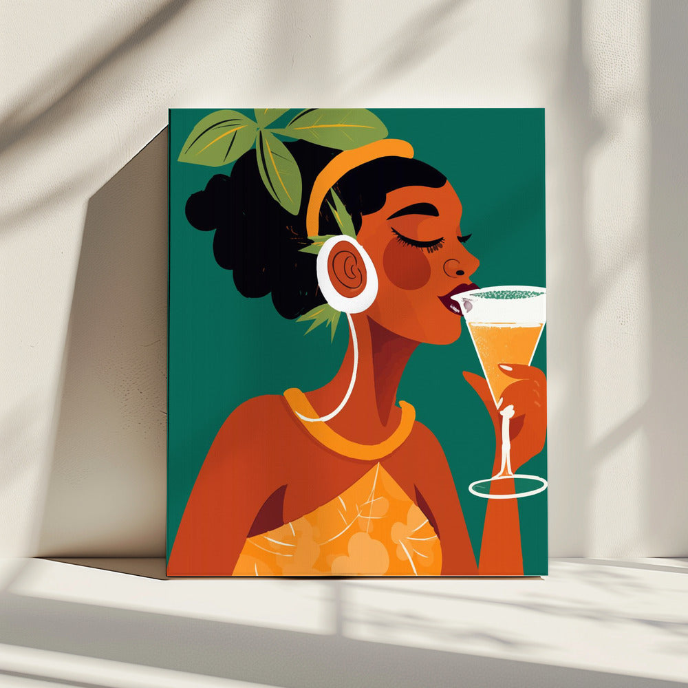 Drink In the Tropics | Canvas