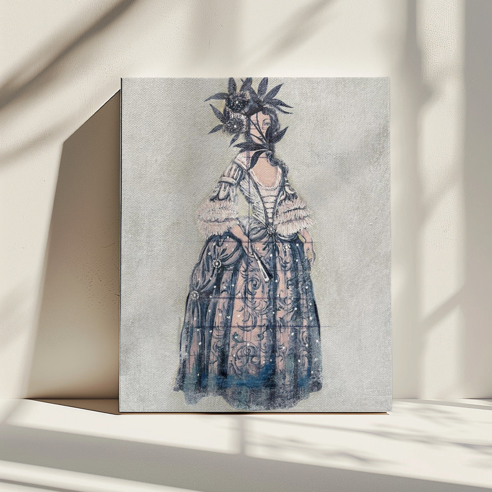Veiled Elegance | Canvas