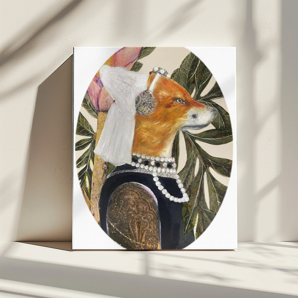 Fox Dressed In Renaissance Attire | Canvas