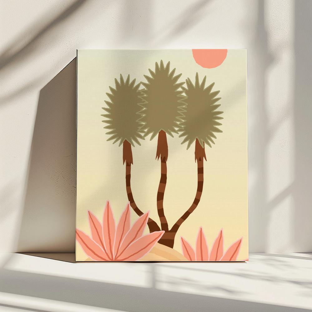 Palms 01 | Canvas