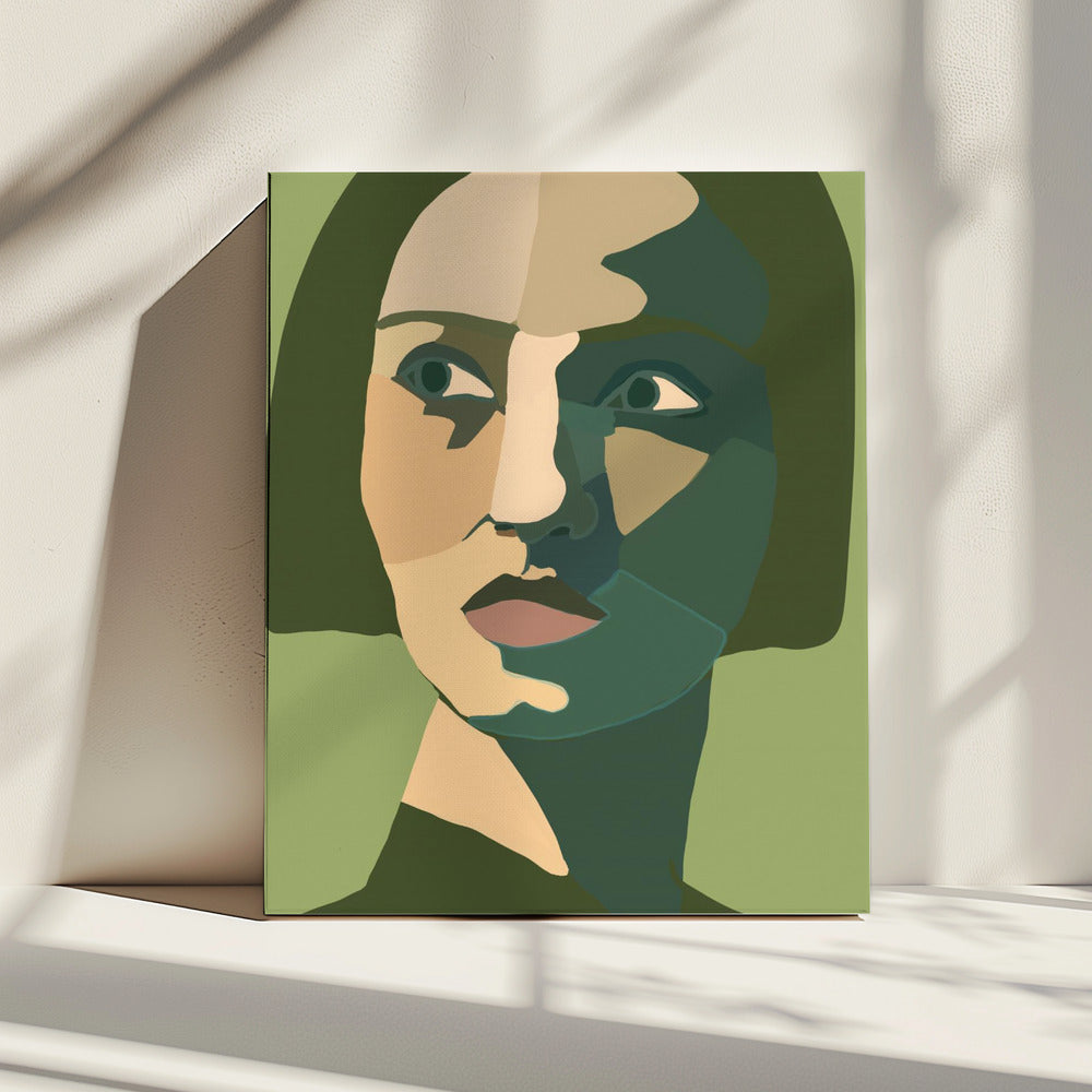 Portrait of lady | Canvas
