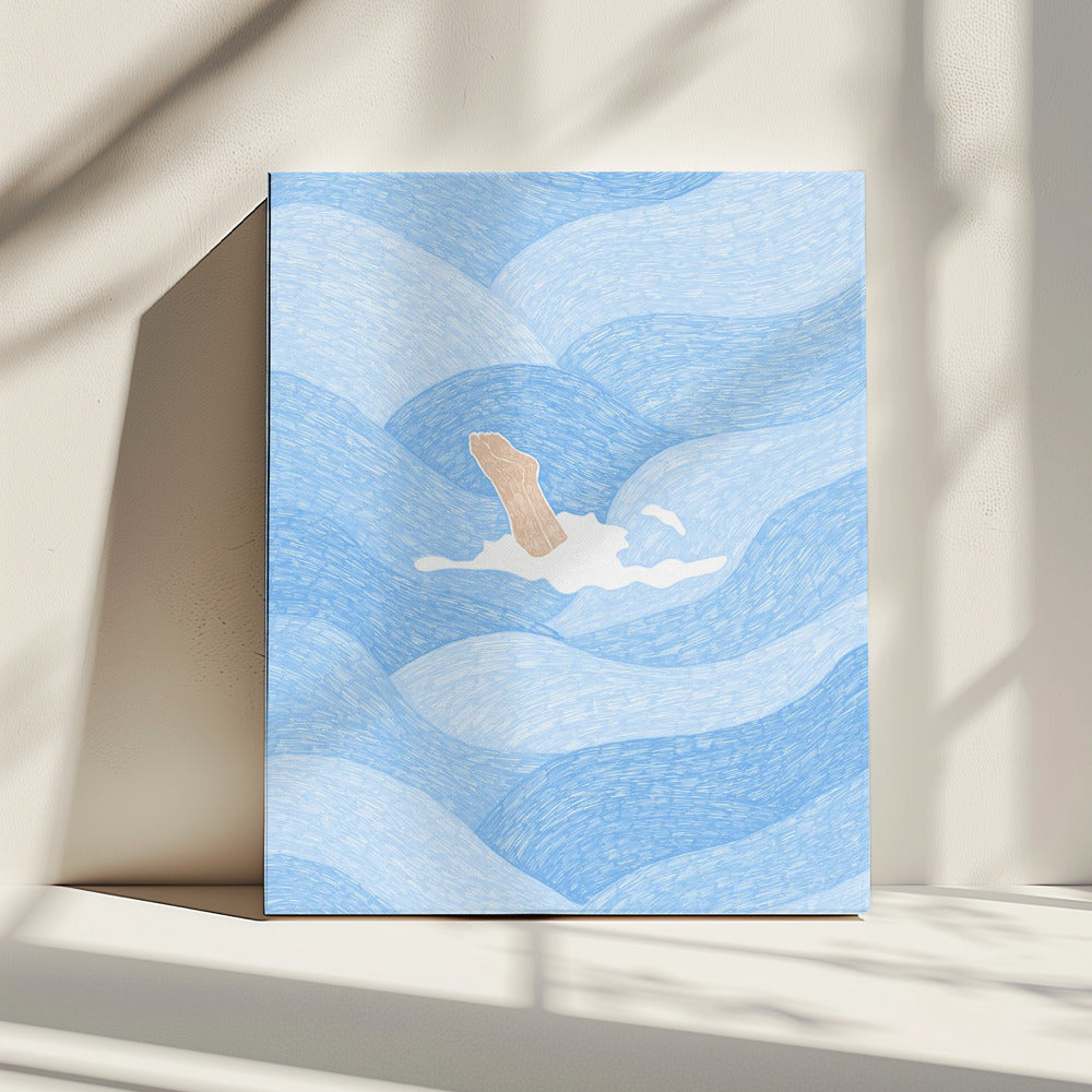 Wavebound Escape | Canvas