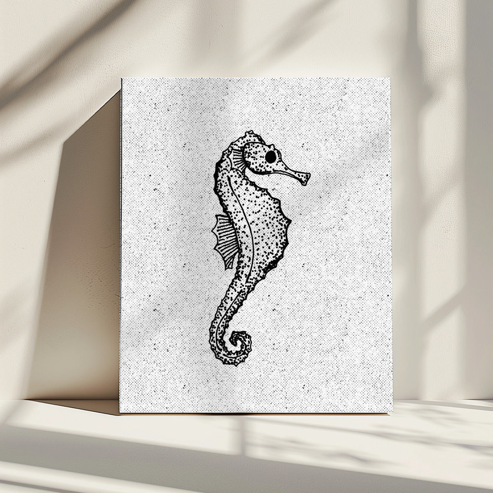 Whimsical Seahorse | Canvas