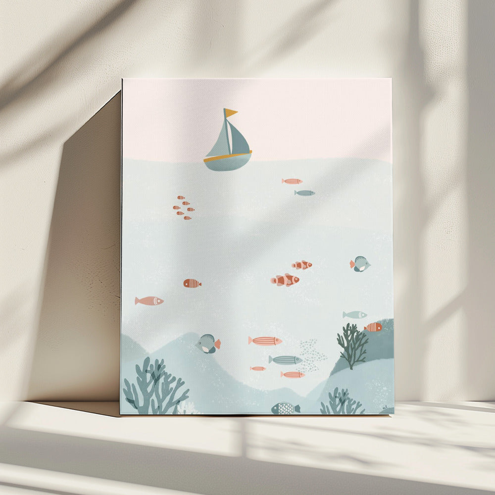 Under the Blue Sea | Canvas