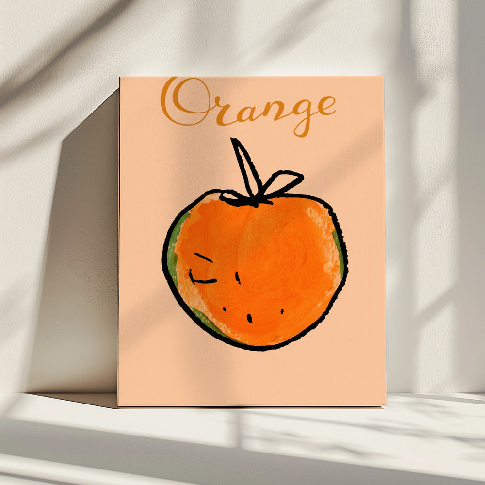 Sunny Citrus Bliss | Canvas