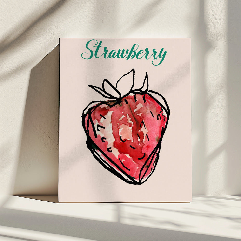Strawberry Charm | Canvas
