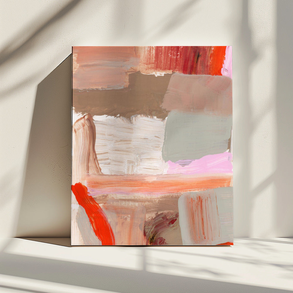 Colorful Bold Brushstrokes | Canvas