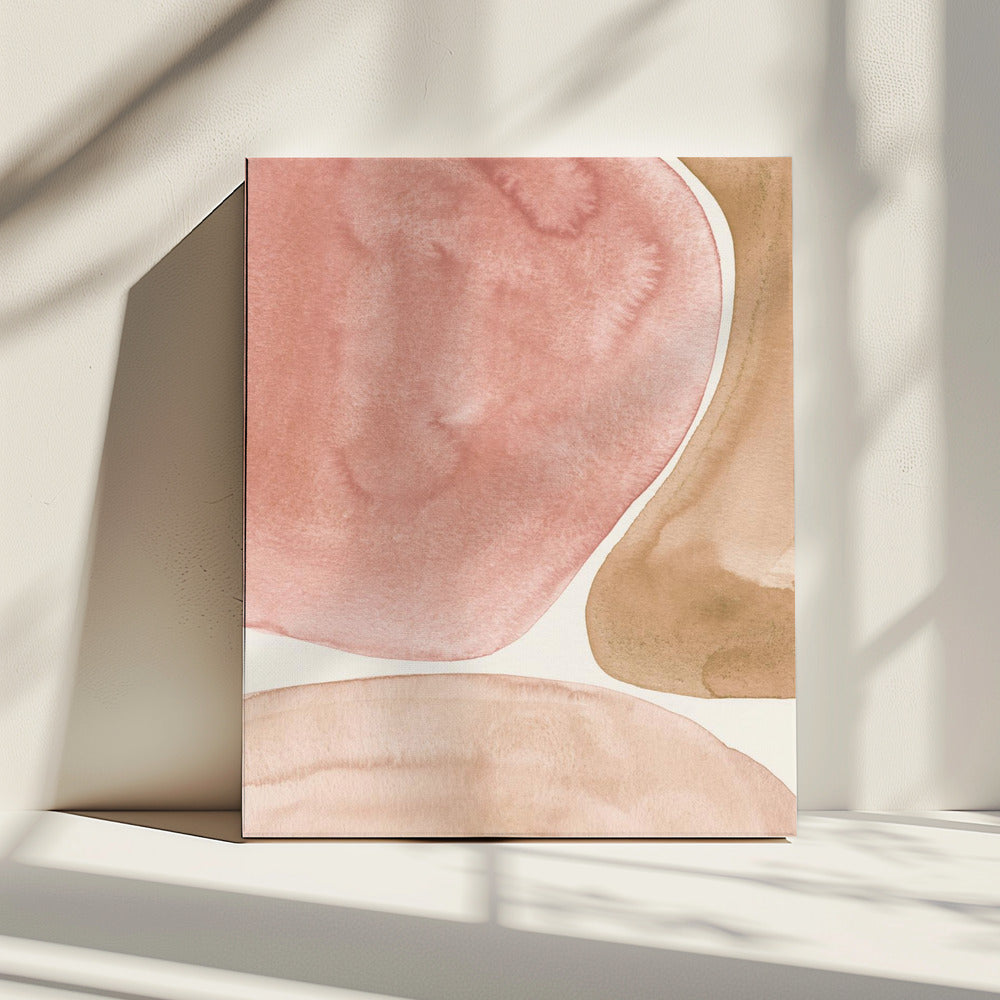 Organic Shapes in Earthy Tones | Canvas