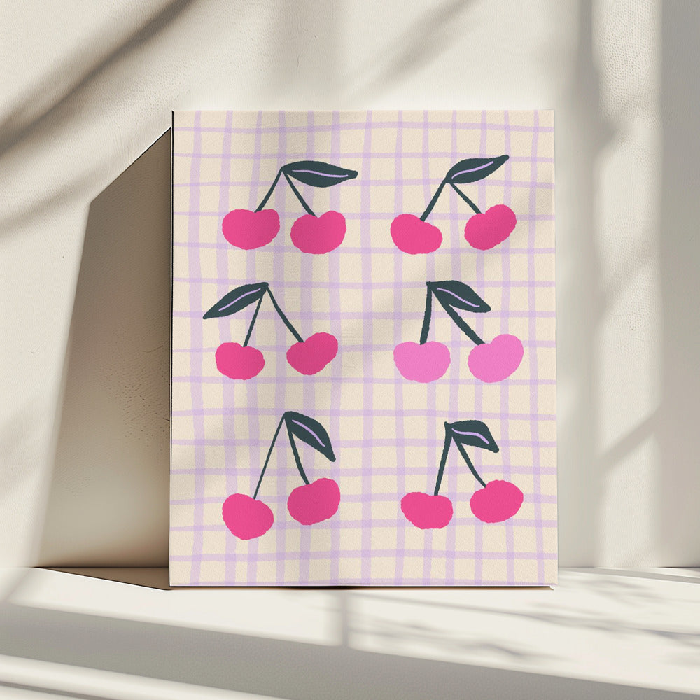Pink Cherry Delight | Canvas