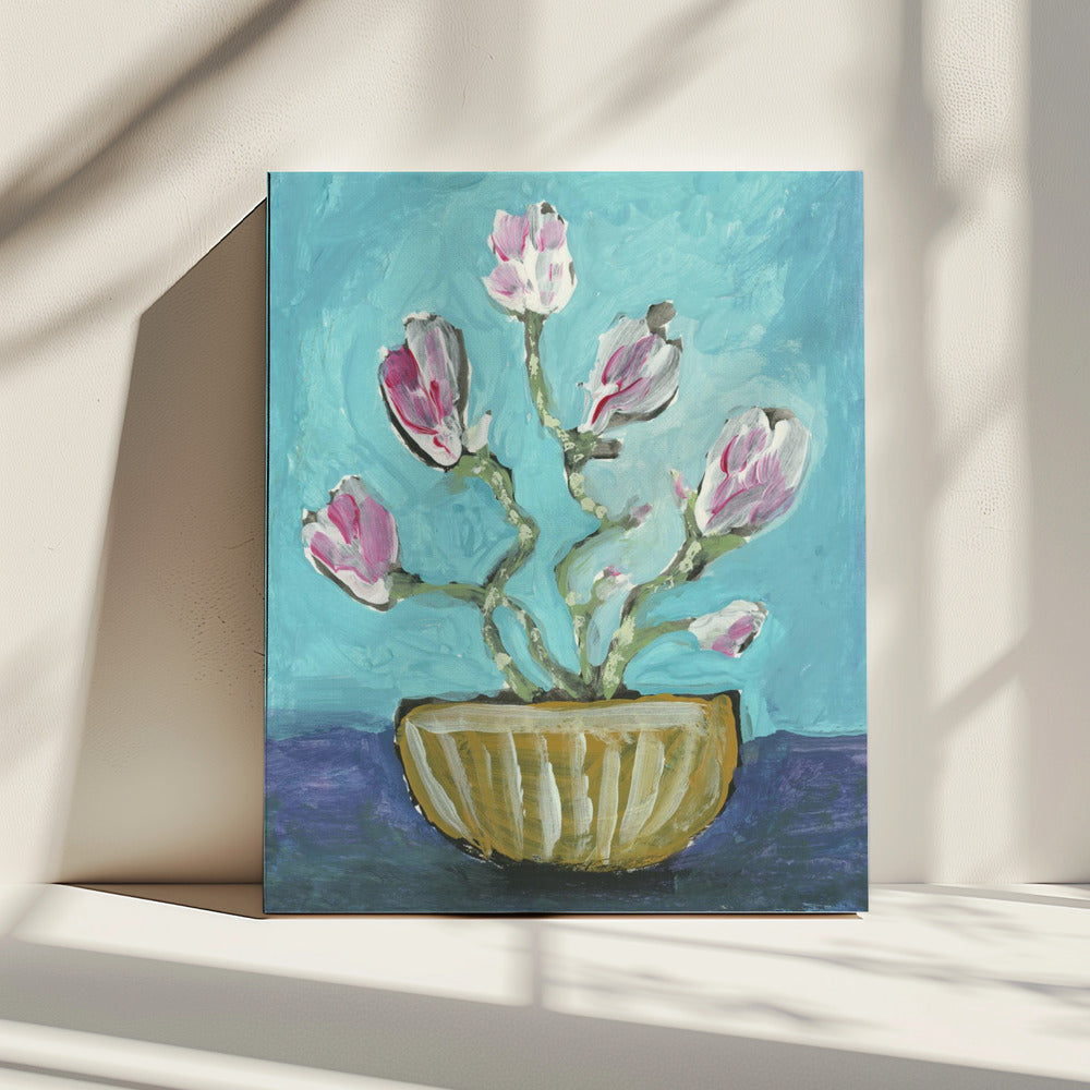 Magnolia Vase | Canvas