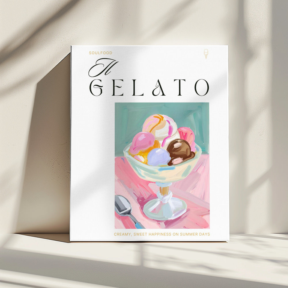 Gelato Icecream Delight | Canvas