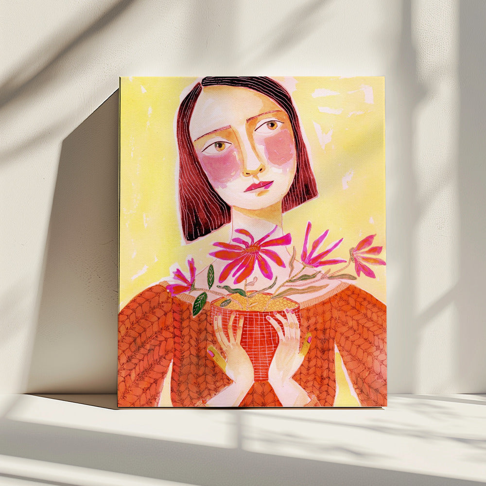 Plant Mum with green thumbs | Canvas