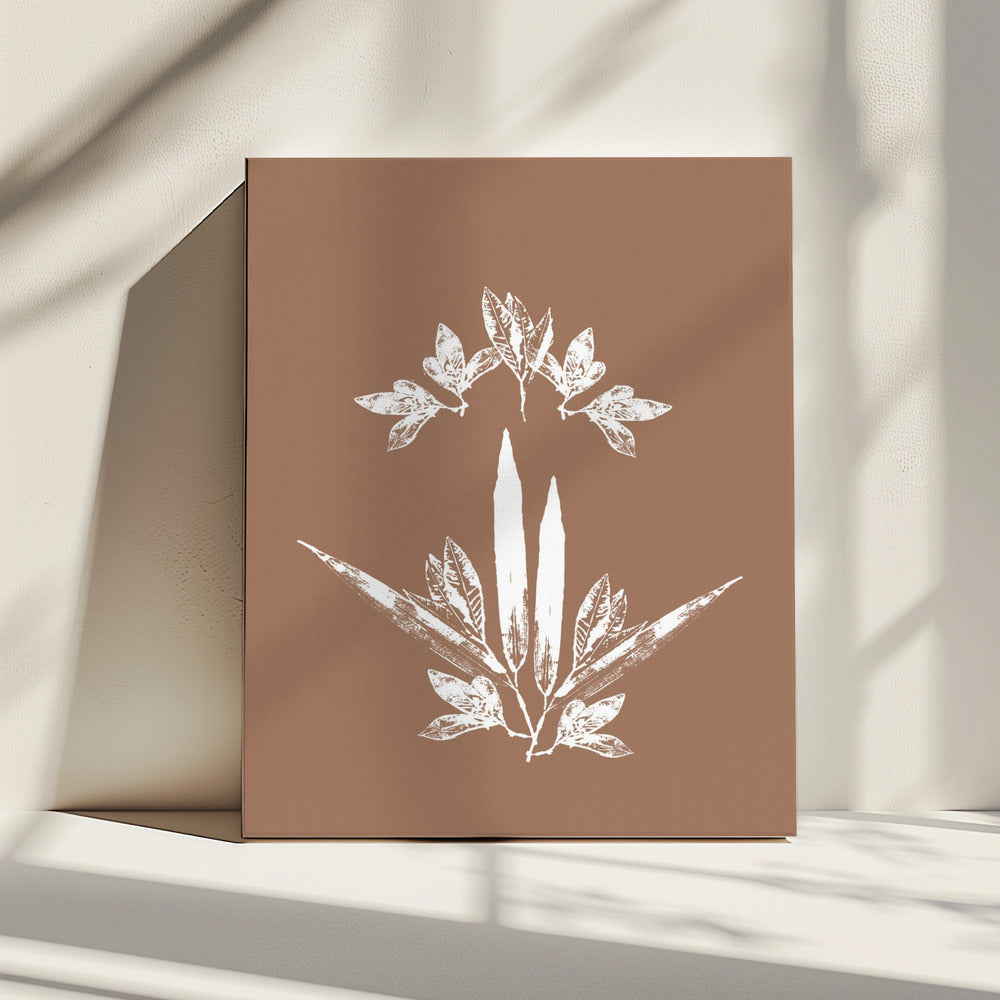 Leafy Emblem Design | Canvas