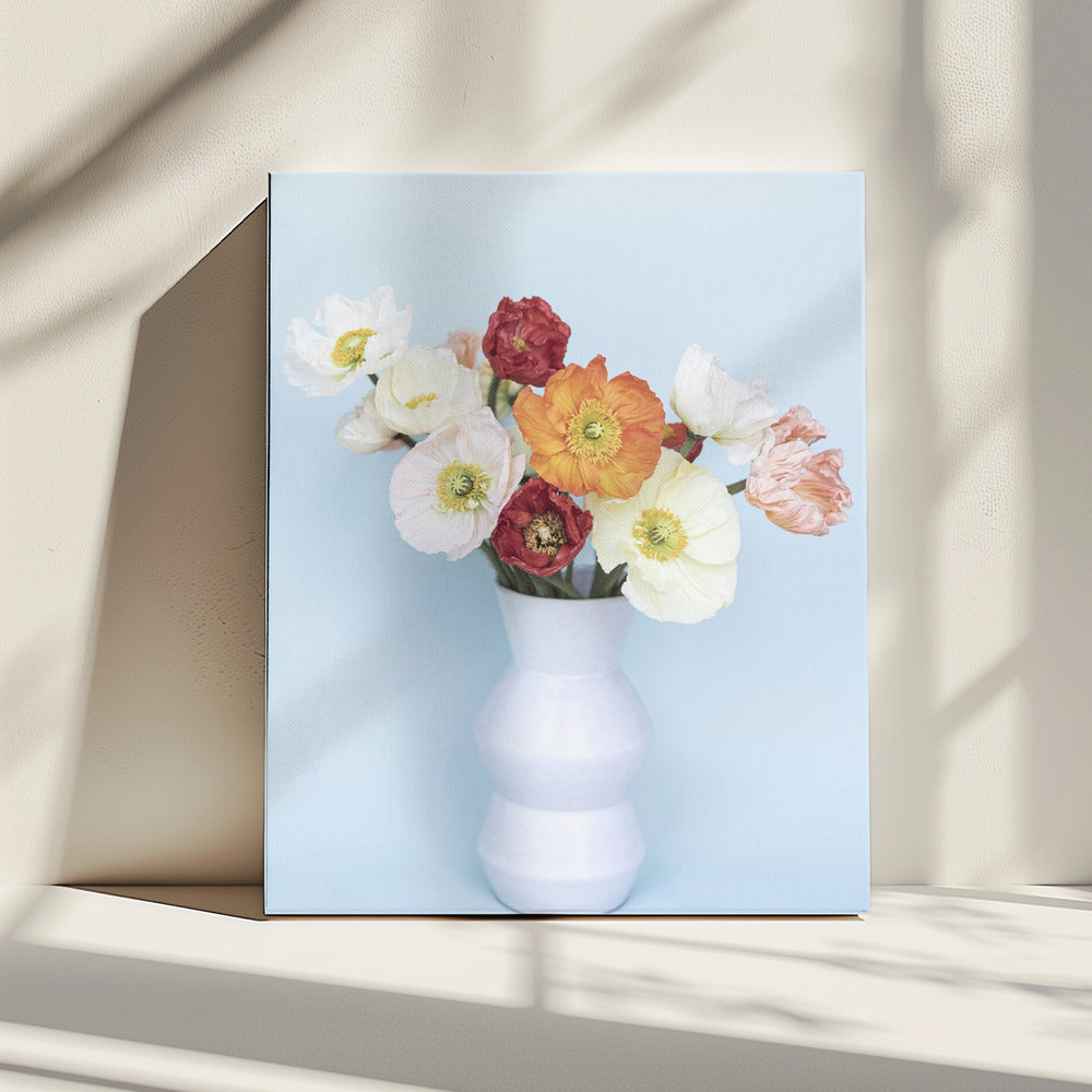 Poppies In a Vase | Canvas