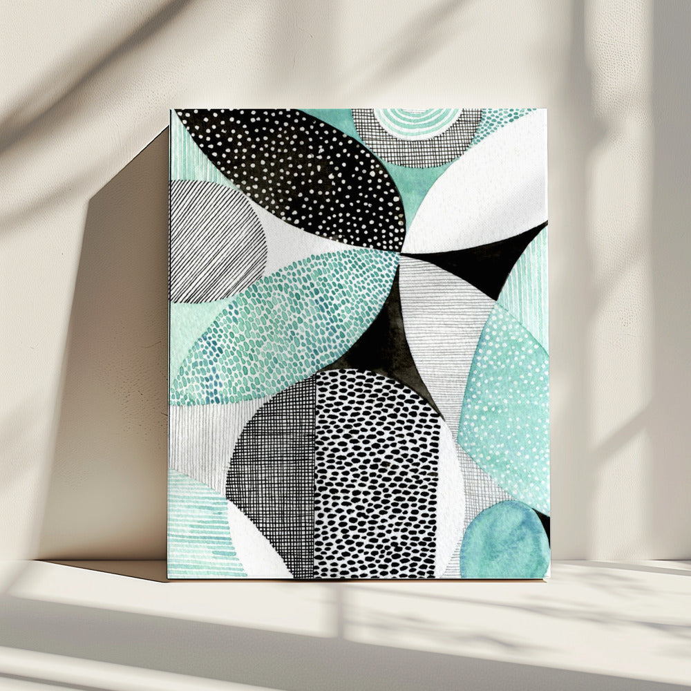 Geometric Shapes And Intricate Patterns | Canvas