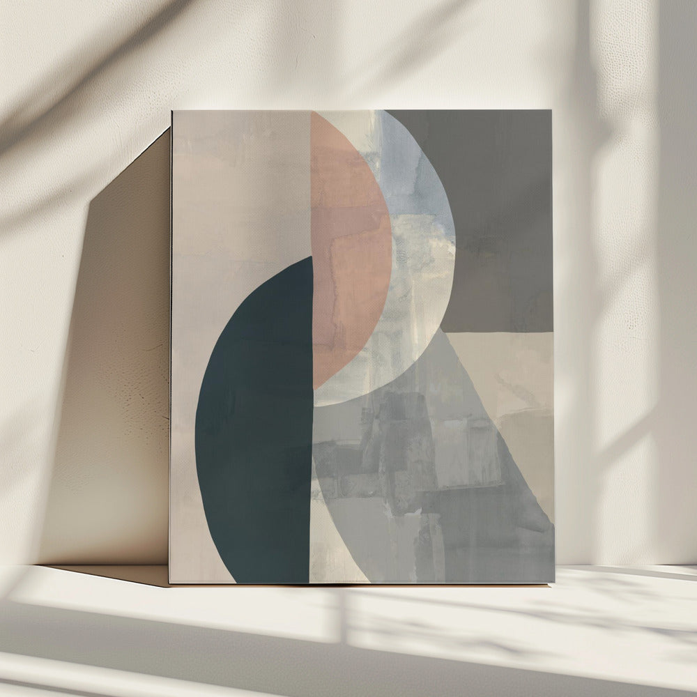 Geometric Forms And Muted Colors | Canvas