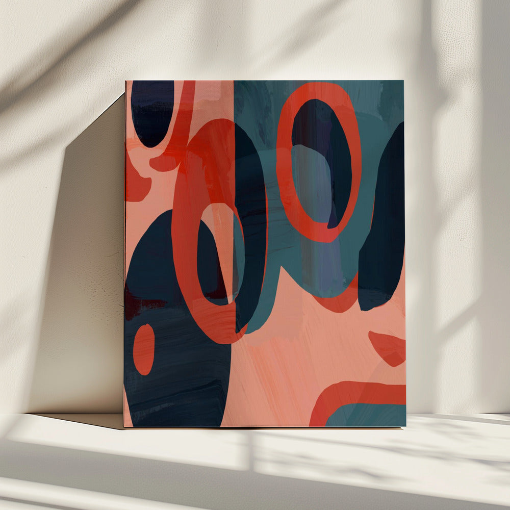 Geometric Shapes And Vibrant Colors | Canvas