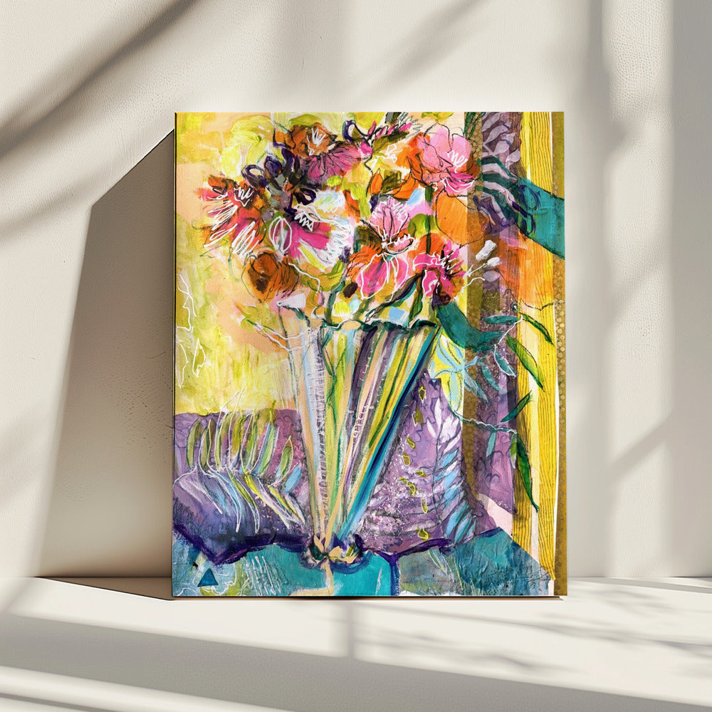 Vibrant Bloom Dance | Canvas