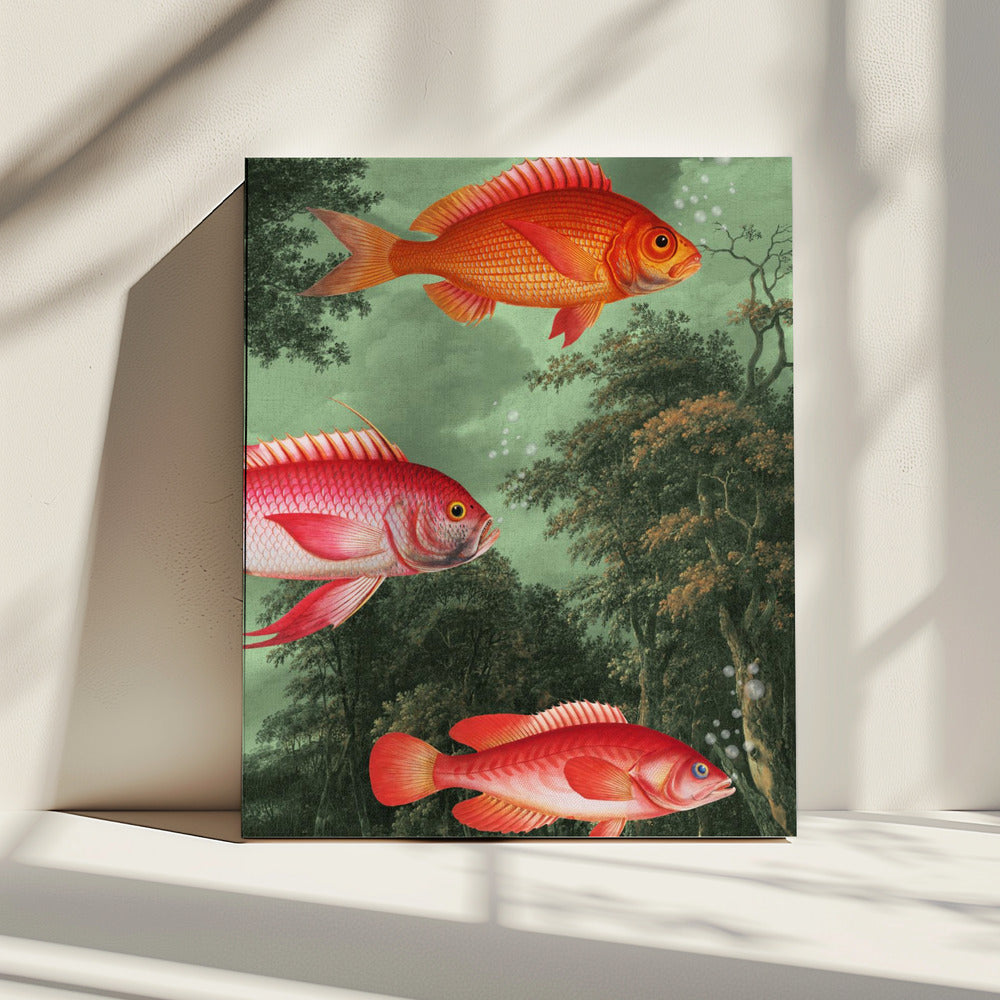 It's the Season of Flying Fish | Canvas