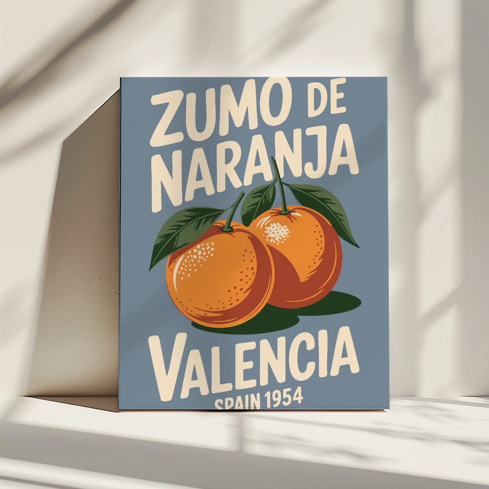 Valencia Oranges | Canvas