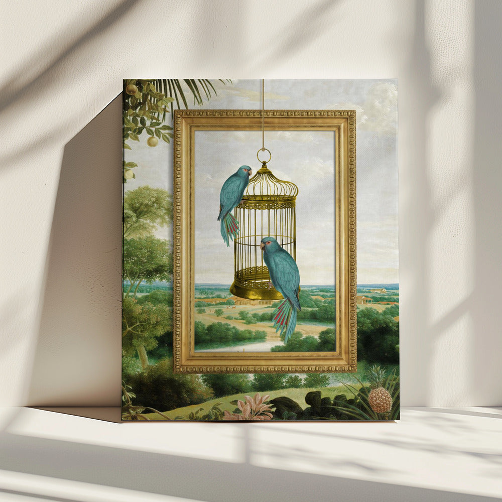 The Golden View | Canvas