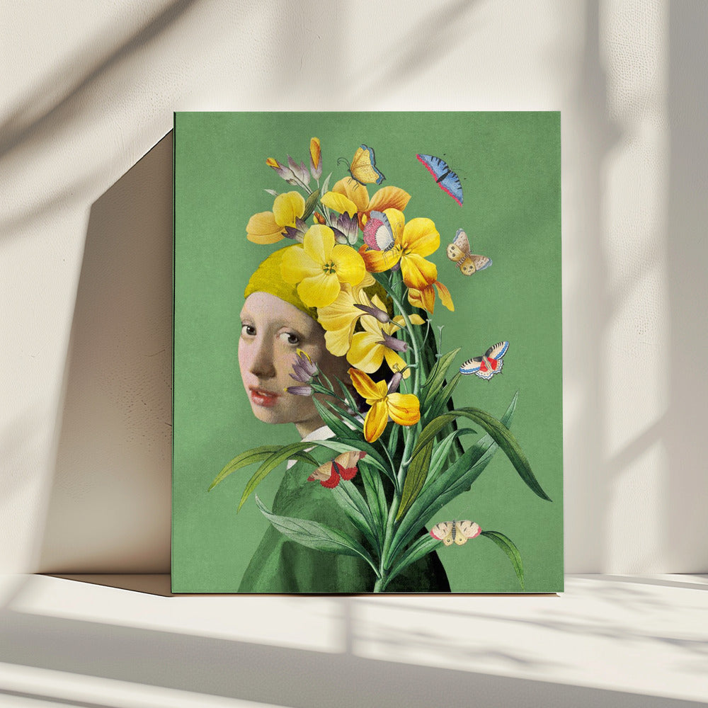 Girl With Pearl Earring   the Springtime Edition Ii | Canvas