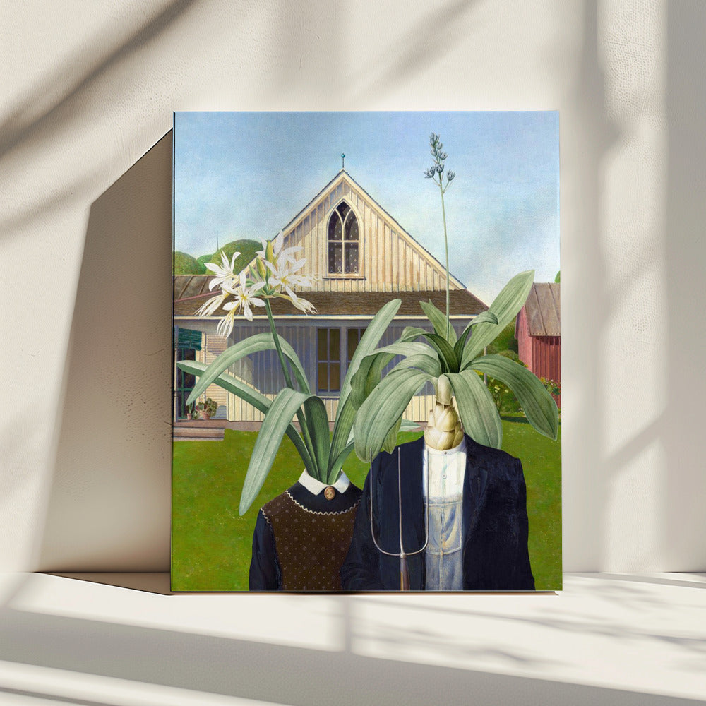 Floral Duo Patchwork | Canvas