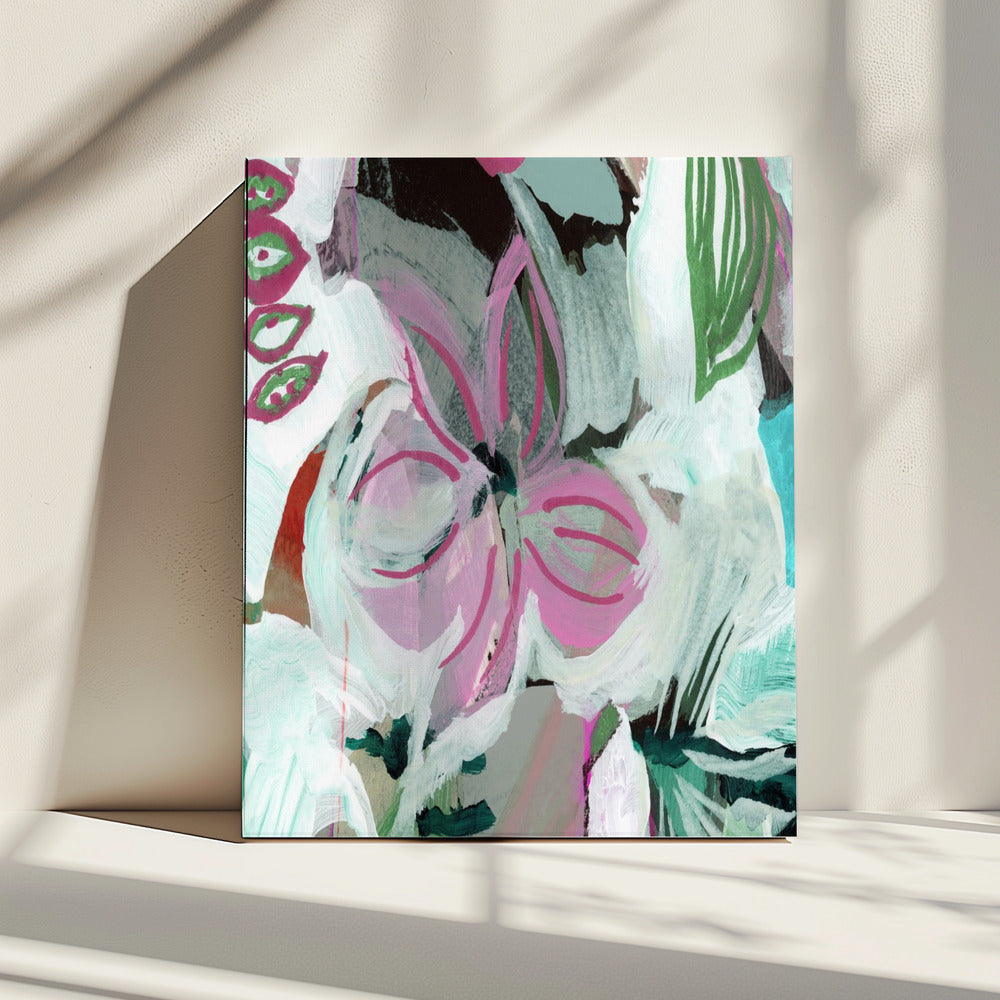 Painted Bloom Whispers | Canvas