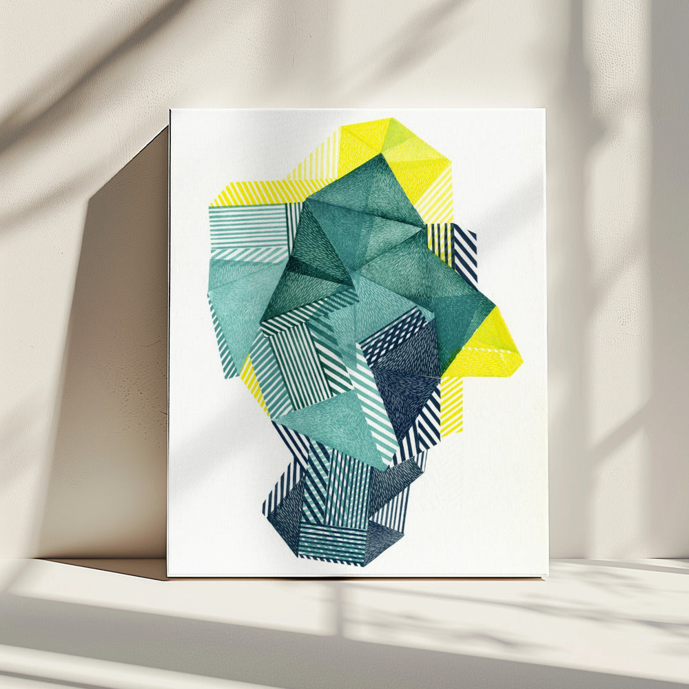 Polygonal Shape V. | Canvas