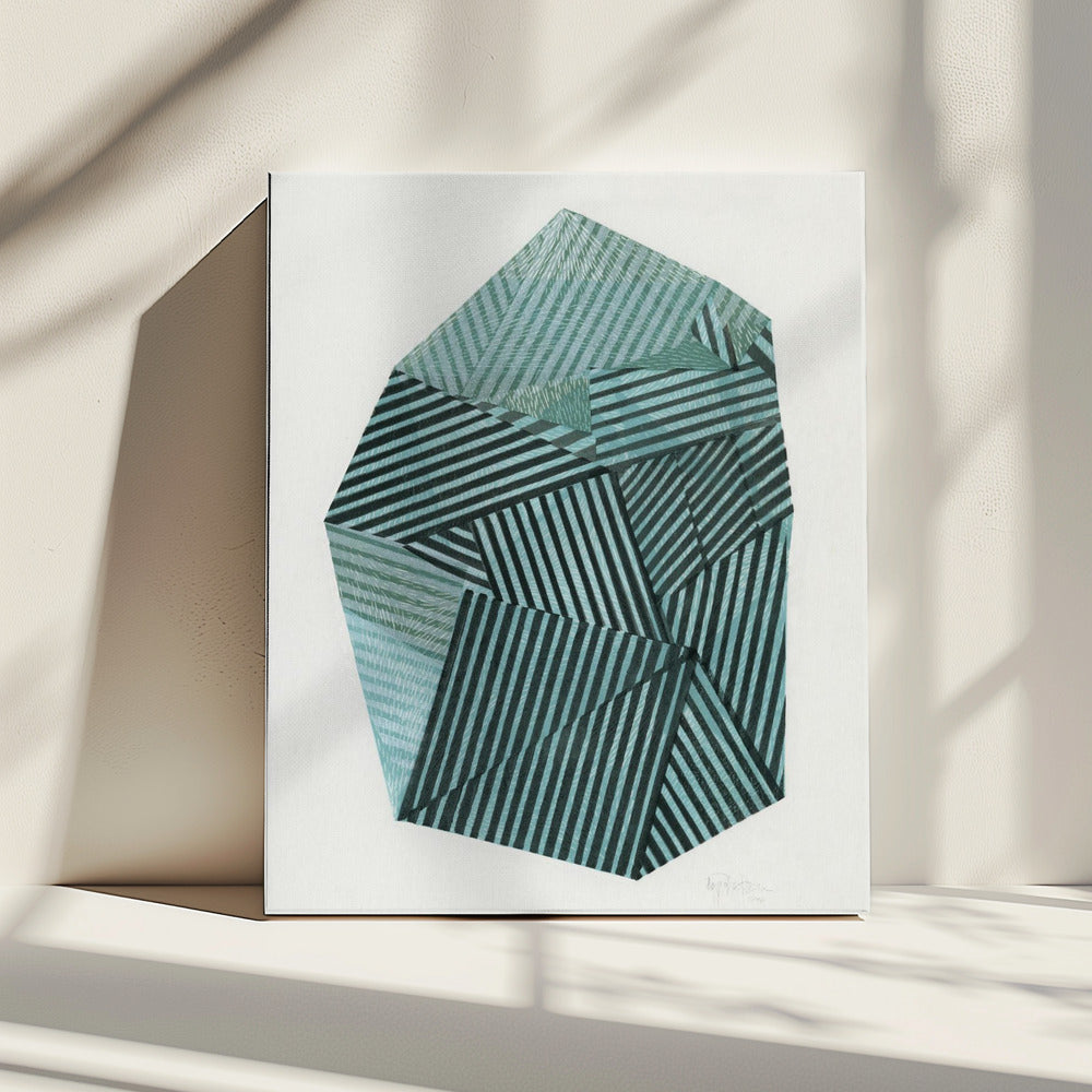 Striped Stone II. | Canvas