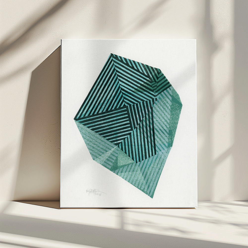 Striped Stone I. | Canvas