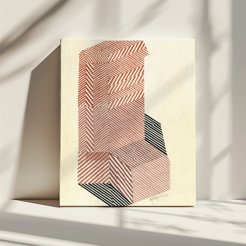 Polygonal shape I. | Canvas