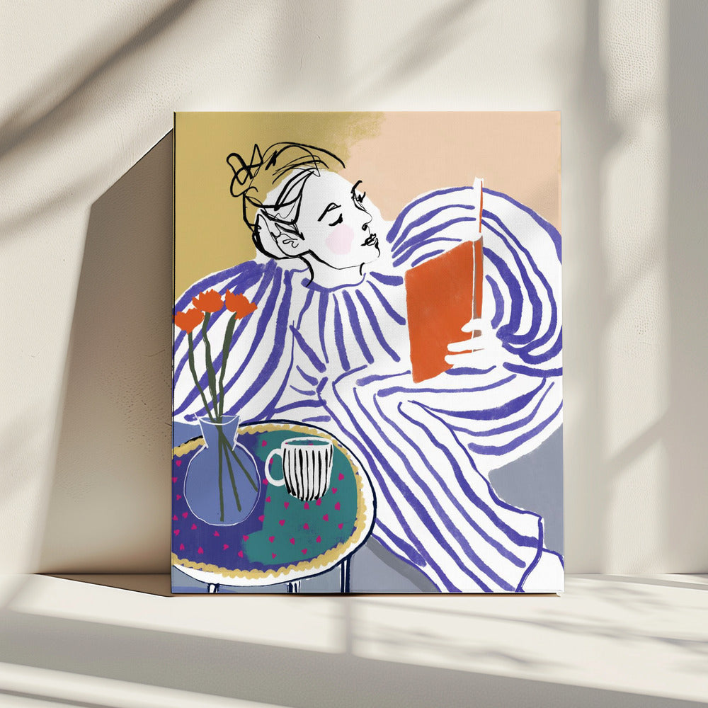 Cozy Reading Corner | Canvas