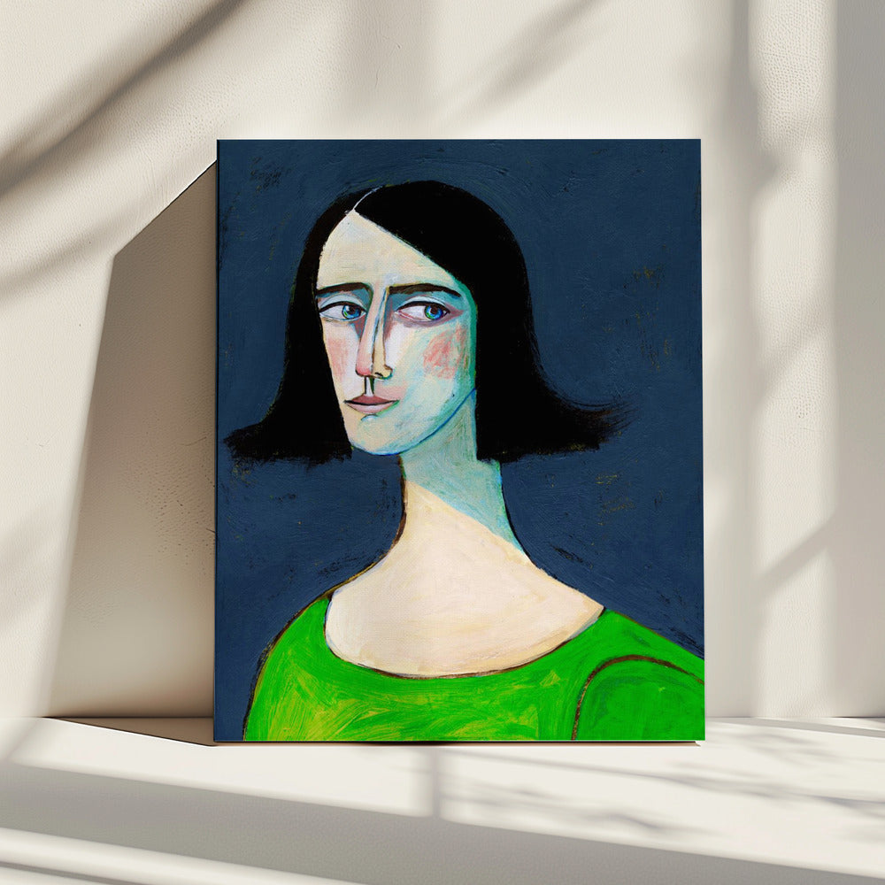 Woman Portrait - Never Look Back | Canvas
